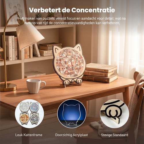 135-delige Katten Puzzel