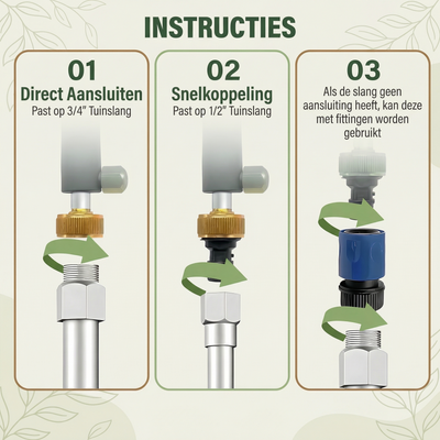 HydroJet Pro™ - Hogedrukreiniger Tuinslang Opzetstuk - 3