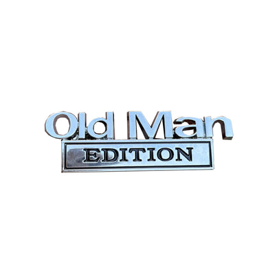 Old Man Edition Auto Embleem - hero